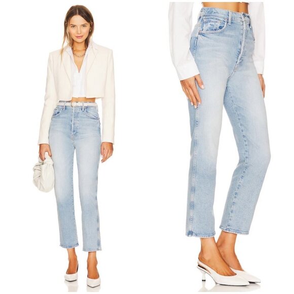 💕MOTHER SUPERIOR💕 The Tippy Top Frisky Ankle Jeans ~ I Confess 27 NWOT - Picture 2 of 10